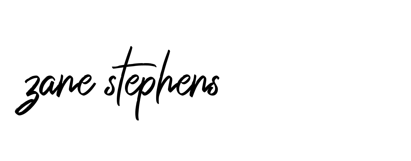 Signature of zane-stephens