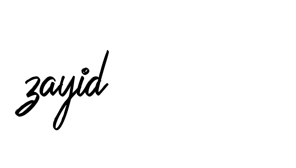 Signature of zayid