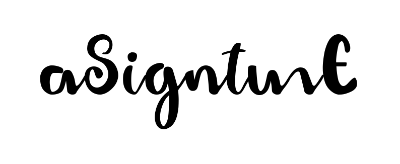 A Signature professional signature design