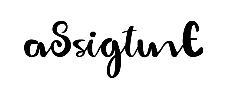 As Signature professional signature design