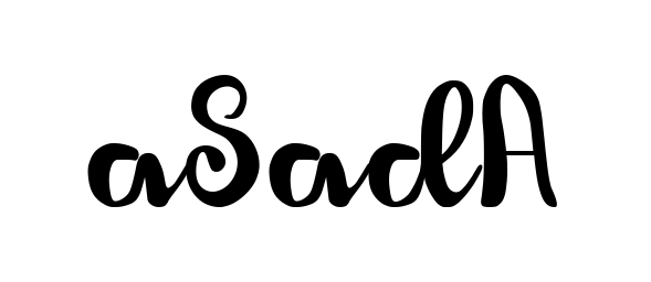 Asad A professional signature design