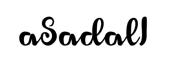 Asad Ali professional signature design