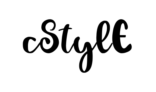 C Style professional signature design