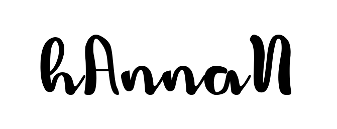 Hannan professional signature design