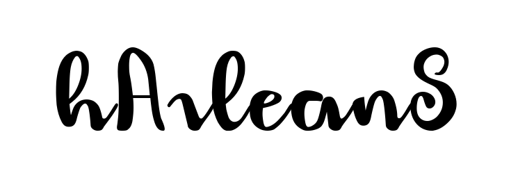 Harlean S professional signature design