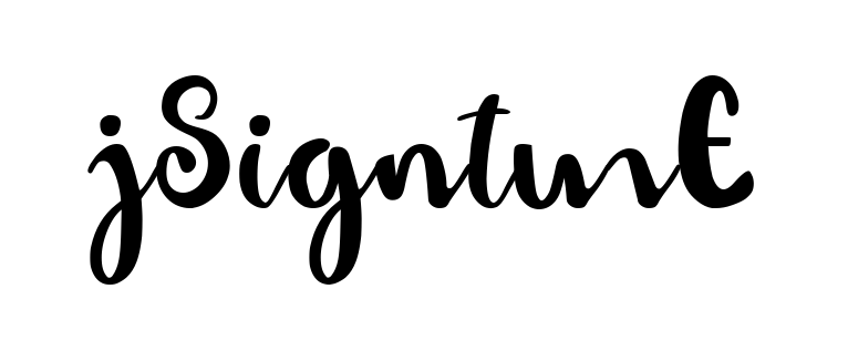 J Signature professional signature design