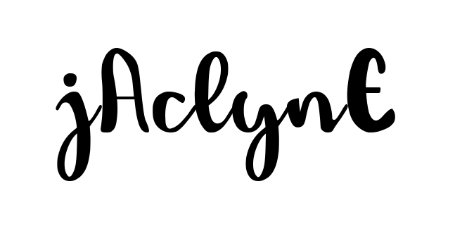 Jaclyne professional signature design
