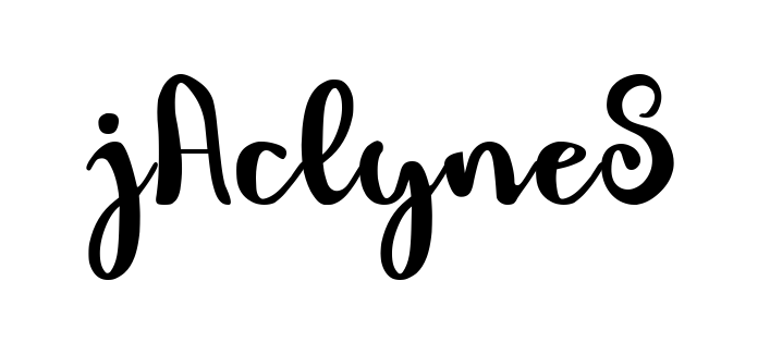Jaclyne S professional signature design