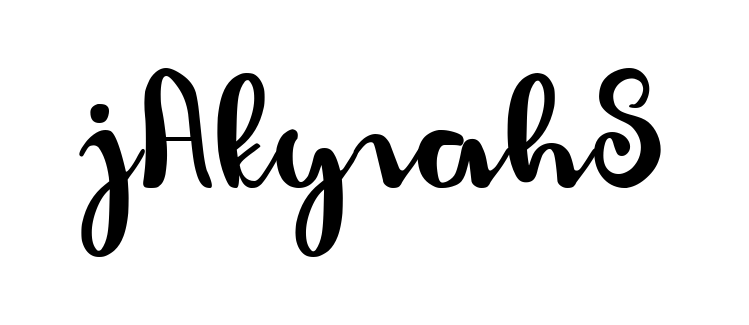 Jakyrah S professional signature design