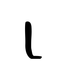 L professional signature design