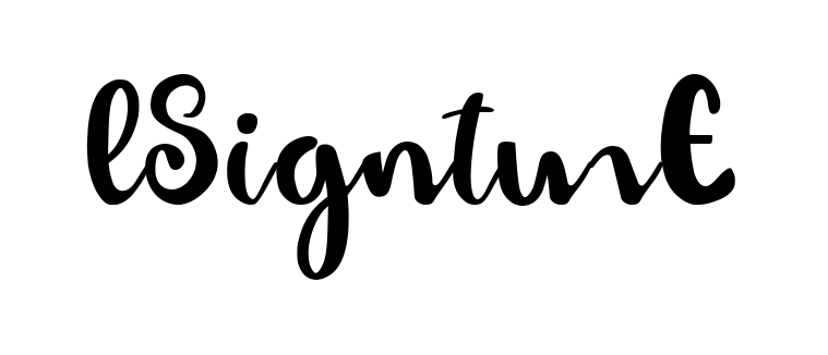 L Signature professional signature design