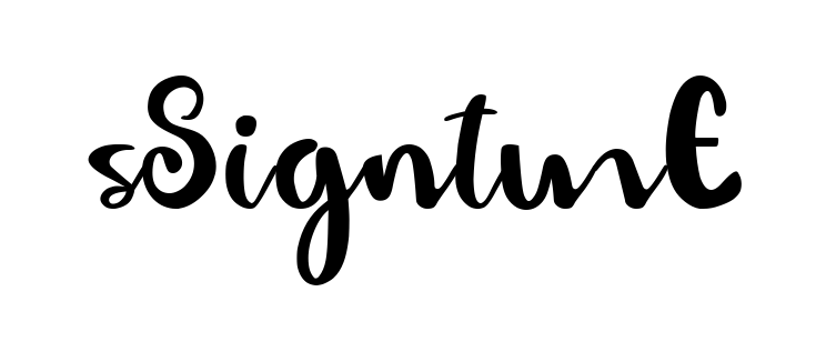 S Signature professional signature design