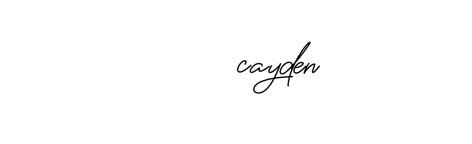 Signature of -----------cayden