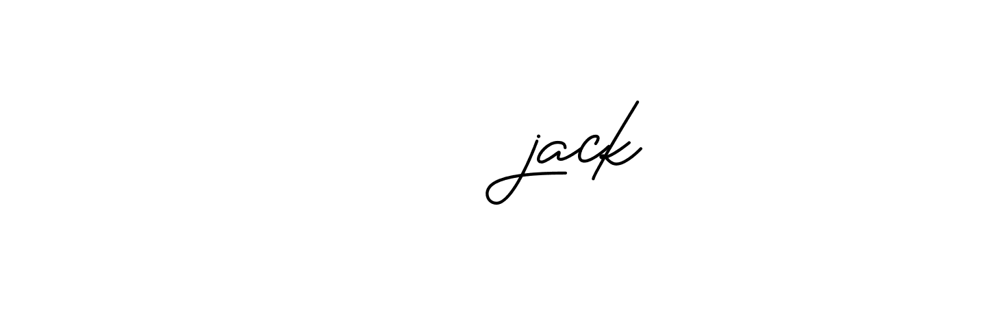 Signature of -----------jack