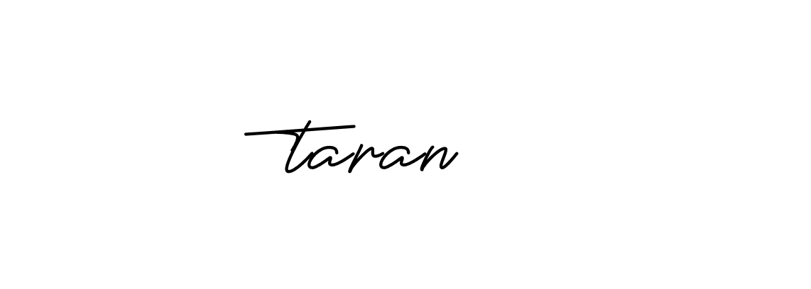 Signature of -----taran