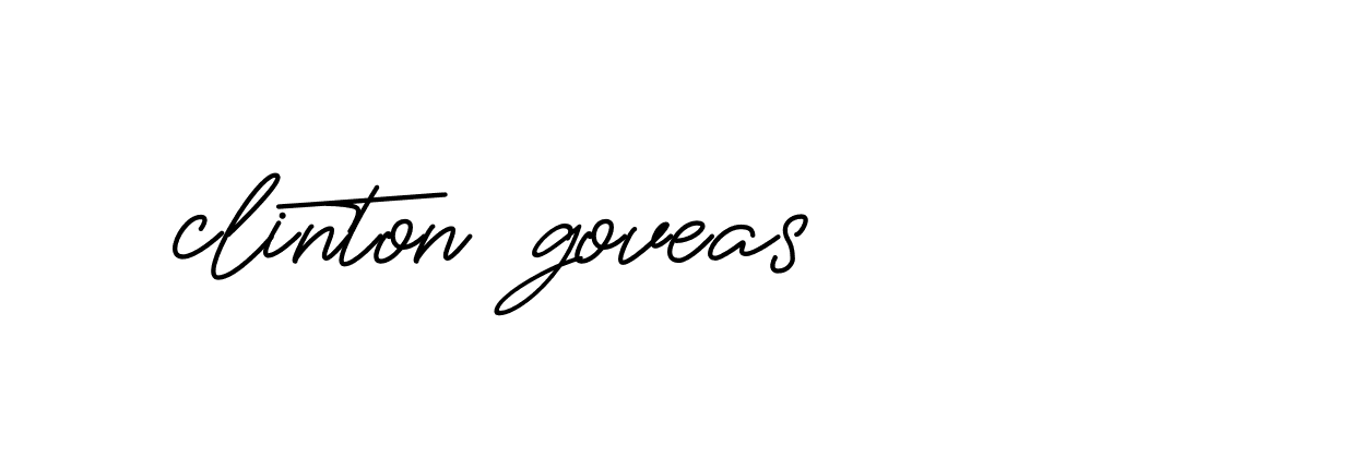 Signature of -clinton-goveas