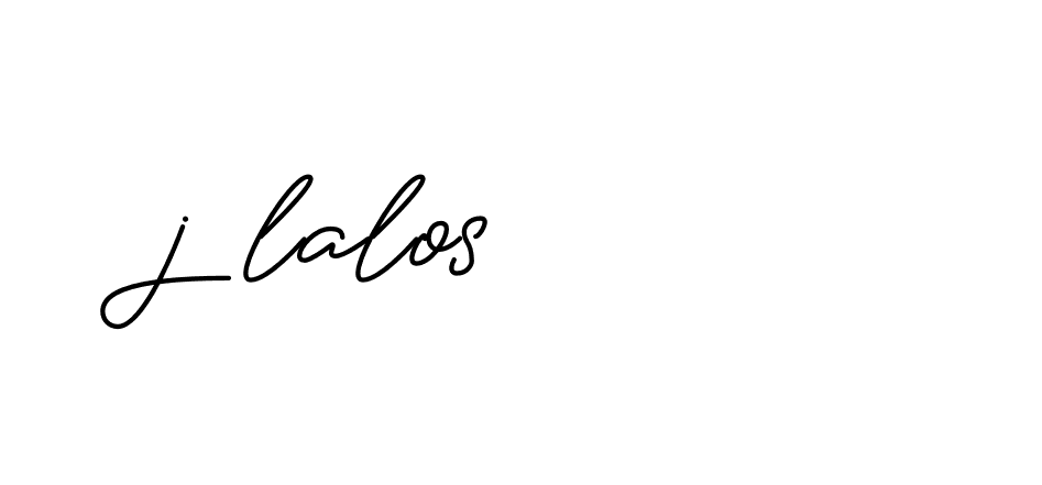 Signature of -j-lalos