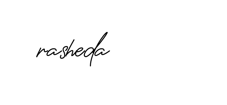 Signature of -rasheda