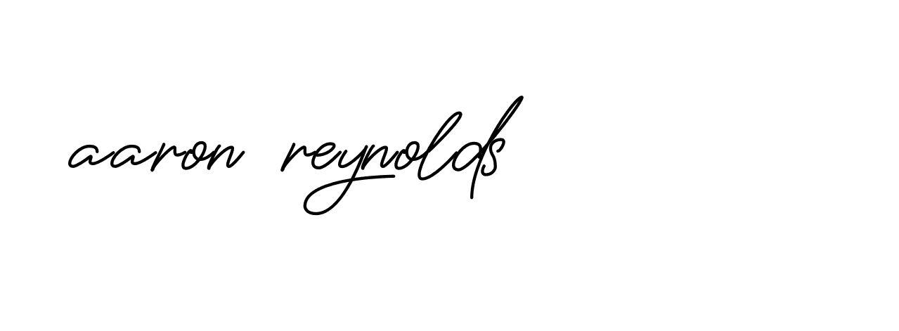 Signature of aaron-reynolds-