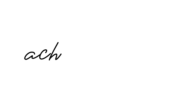 Signature of ach