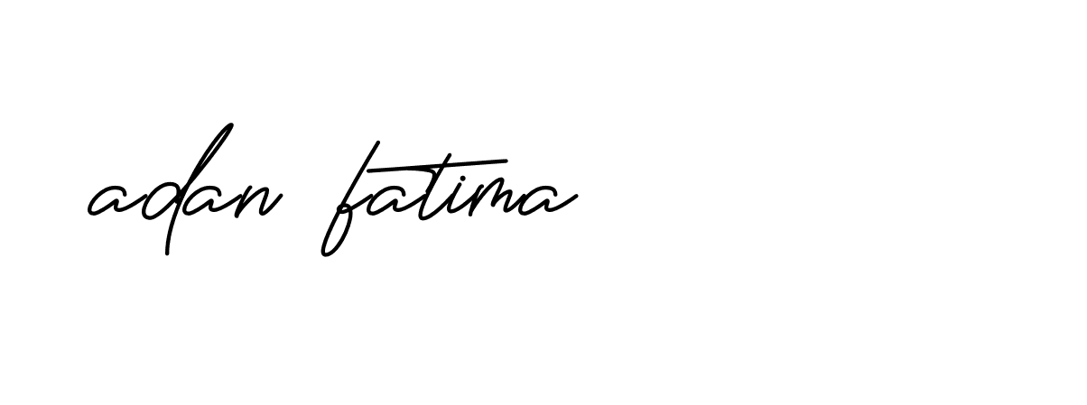 Signature of adan-fatima-