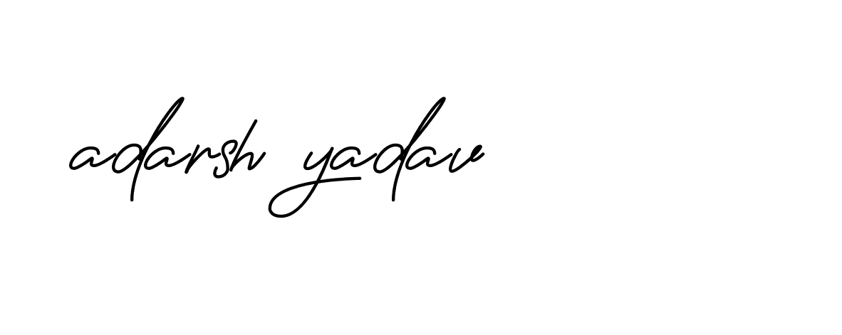 Signature of adarsh-yadav