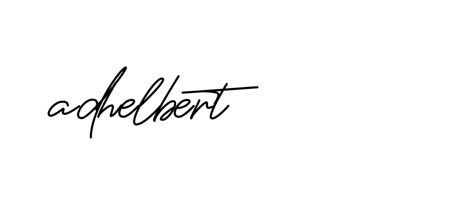 Signature of adhelbert