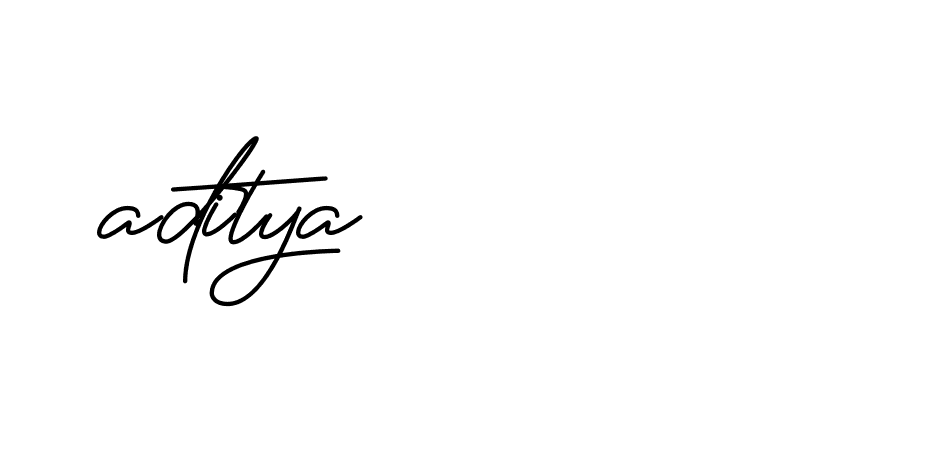 Signature of aditya-