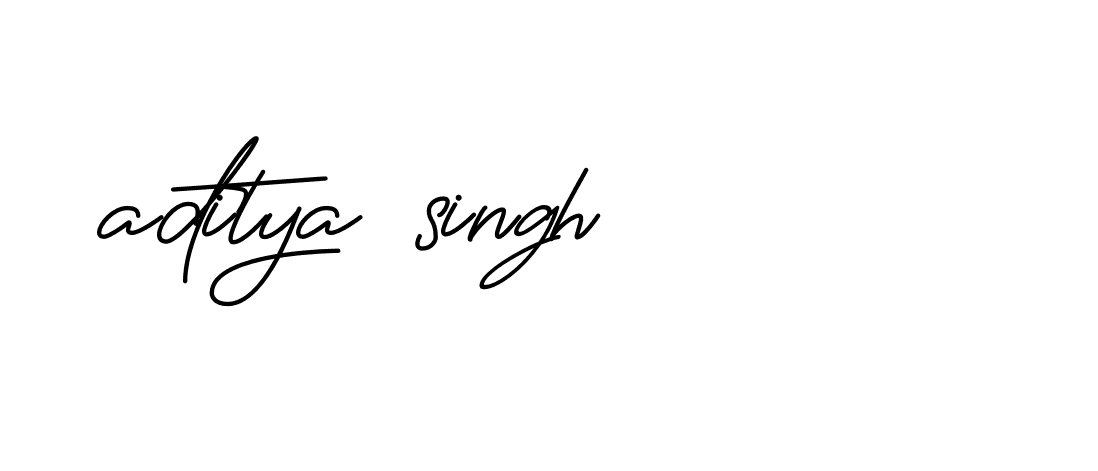 Signature of aditya-singh