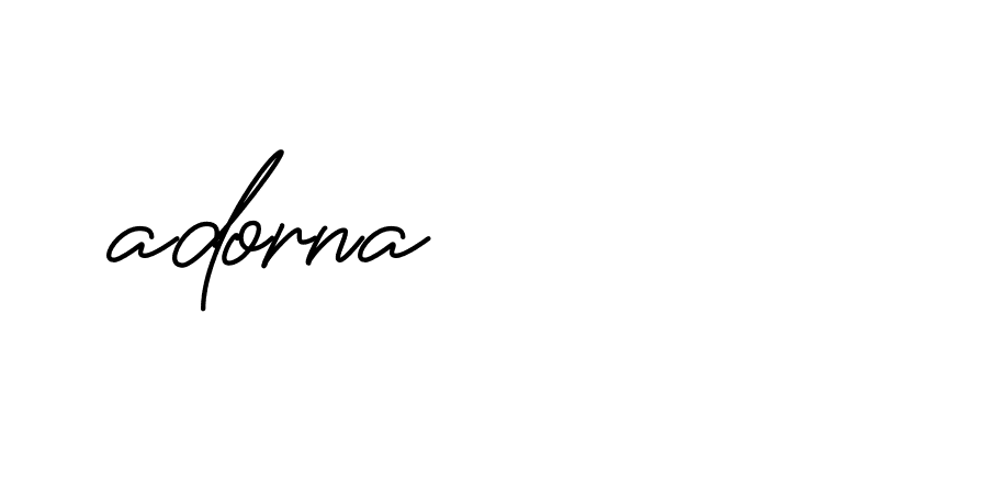 Signature of adorna