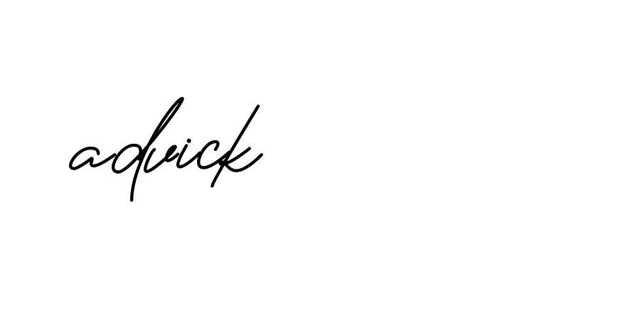 Signature of advick