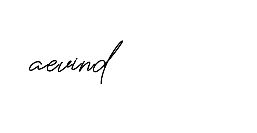 Signature of aevind