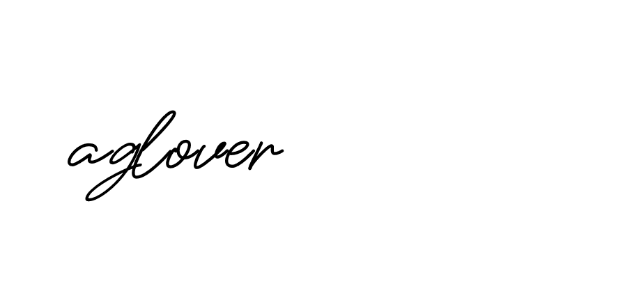 Signature of aglover