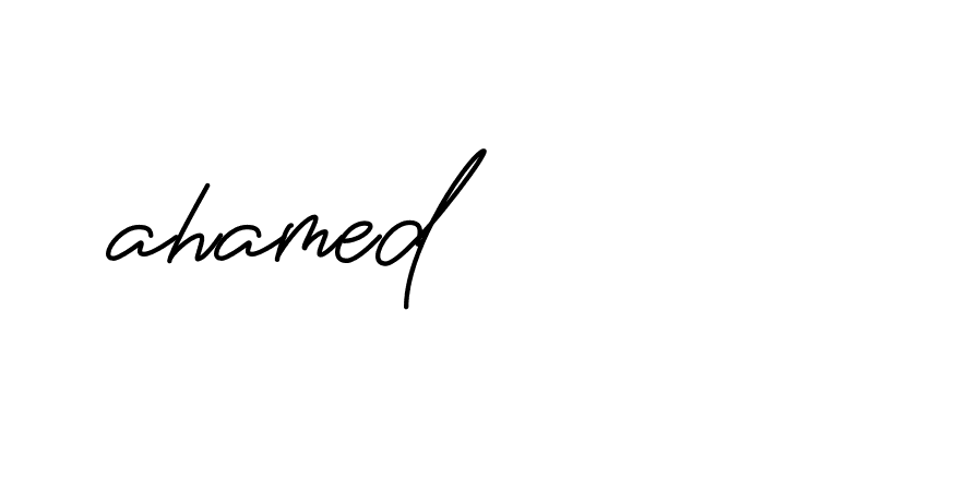 Signature of ahamed