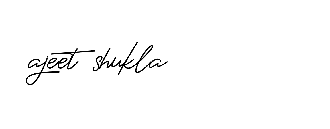 Signature of ajeet-shukla-