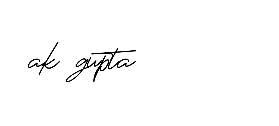 Signature of ak-gupta