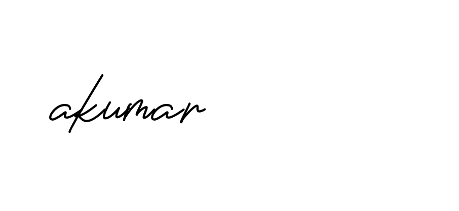 Signature of akumar