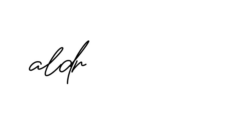 Signature of aldr