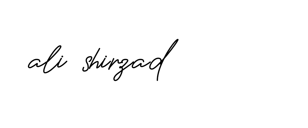 Signature of ali-shirzad