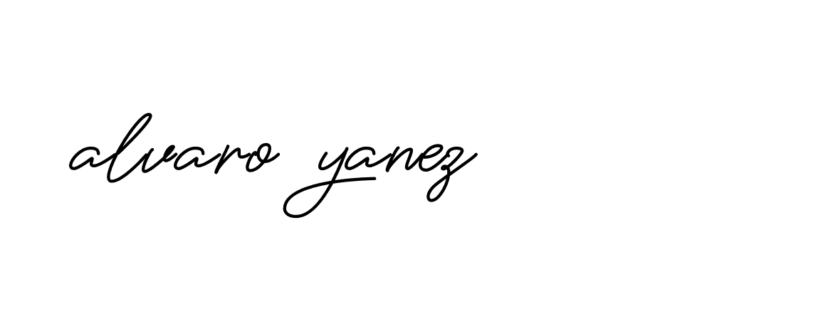 Signature of alvaro-yanez