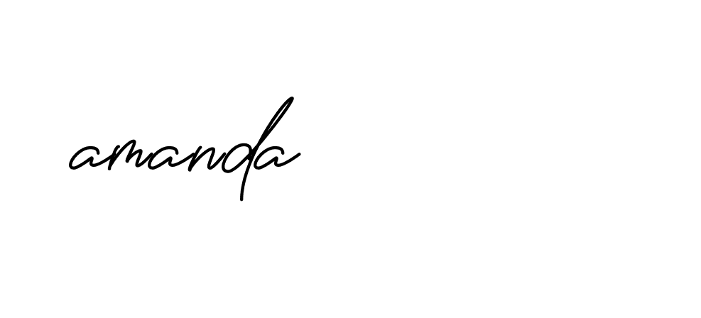 Signature of amanda-