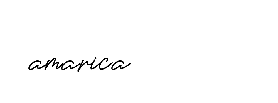 Signature of amarica