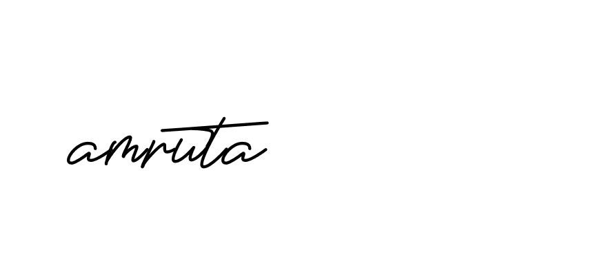 Signature of amruta