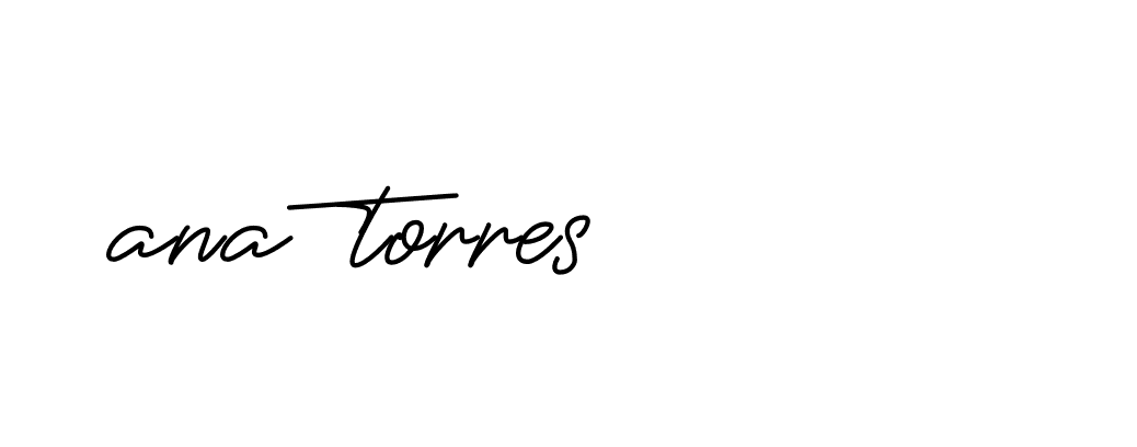 Signature of ana-torres