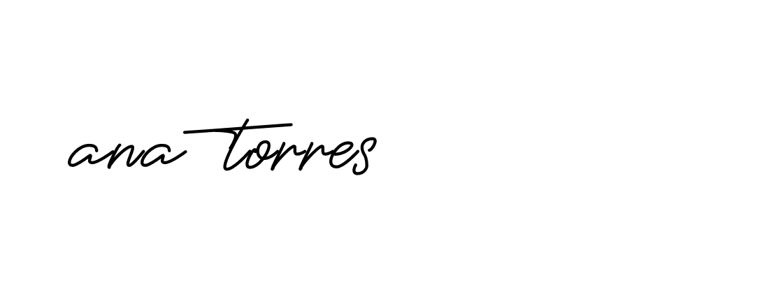 Signature of ana-torres-