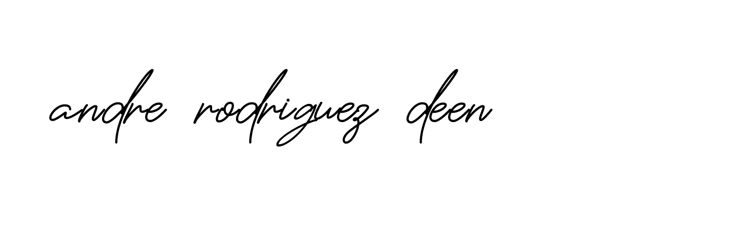 Signature of andre-rodriguez-deen