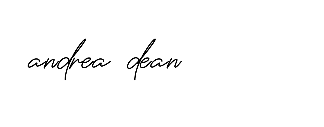 Signature of andrea-dean