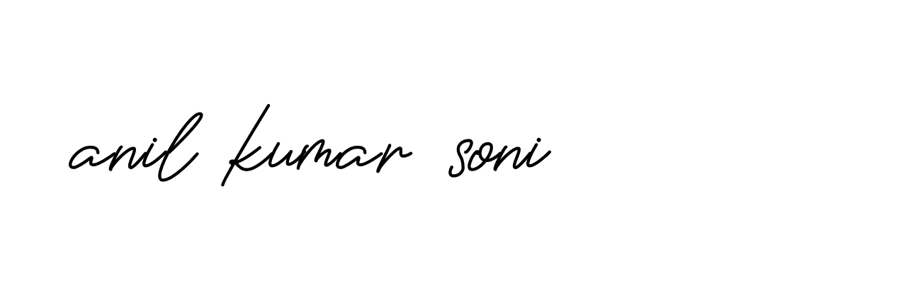 Signature of anil-kumar-soni