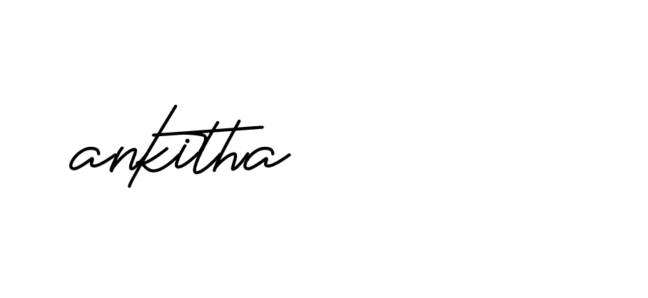 Signature of ankitha