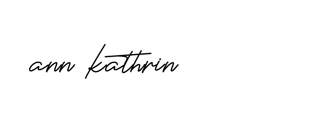 Signature of ann-kathrin